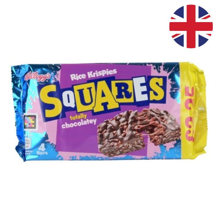 Kelloggs Rice Krispie Squares Totally Chocolatey 4 Pack PM UK