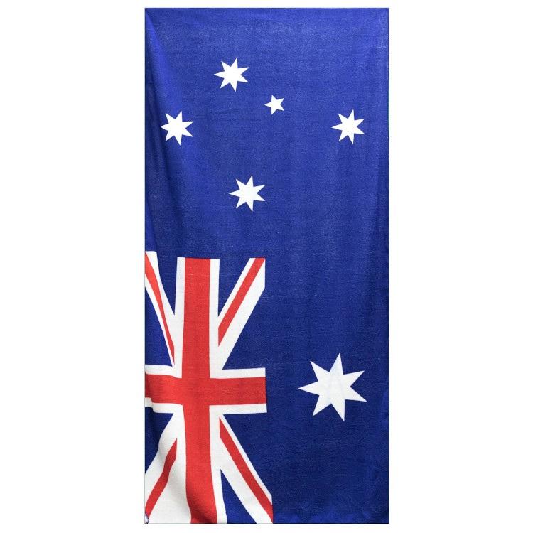 Beach Towel 'Australian Flag' Badetuch blau
