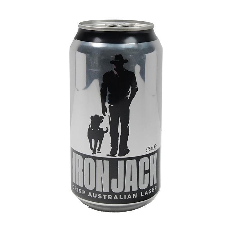 Iron Jack Crisp Australian Lager Can 3.3 % vol.