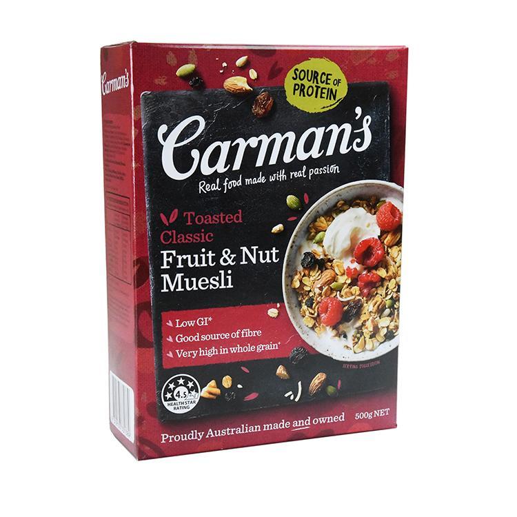 Carman's Toasted Fruit & Nut Muesli [MHD: 03.10.2025]