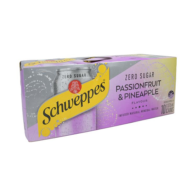 Schweppes Passionfruit & Pineapple Karton - Australian Import