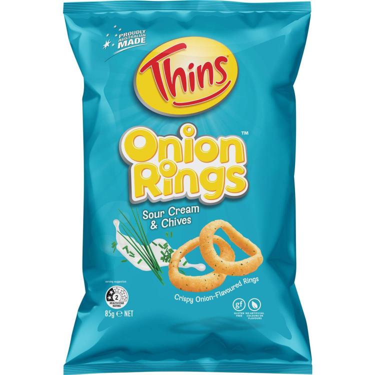Thins Onion Rings Sour Cream & Chives