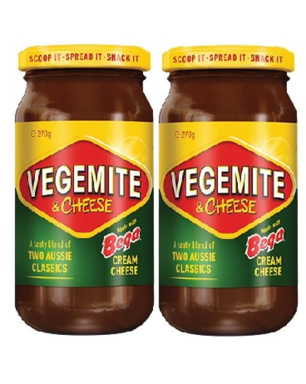 Vegemite & Cheese Yeast Extract Spread Hefeextrakt Doppelpack