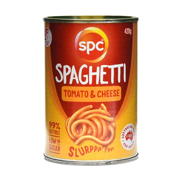 Spc Aussie Made Spaghetti Tomato & Cheese