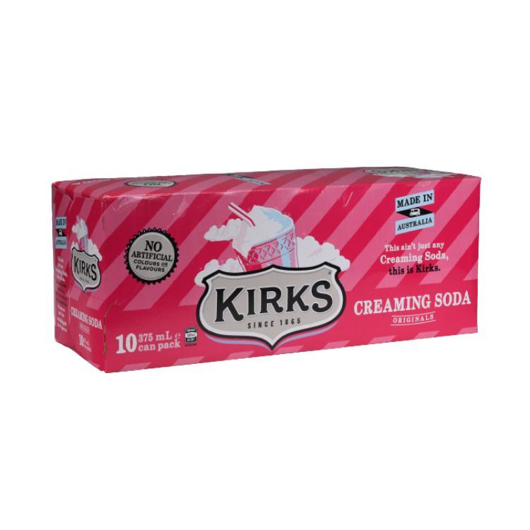 Kirks Creaming Soda Karton - Australian Import