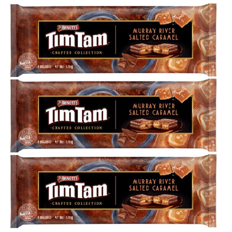 Tim Tam Salted Caramel Biscuits Triple Pack