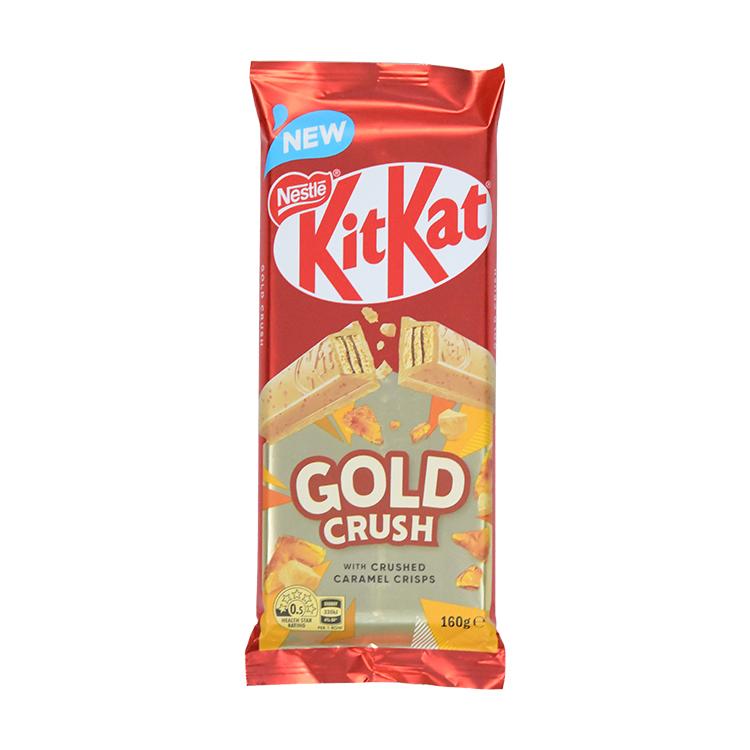 KitKat Gold Crush Weiße Schokolade - Import