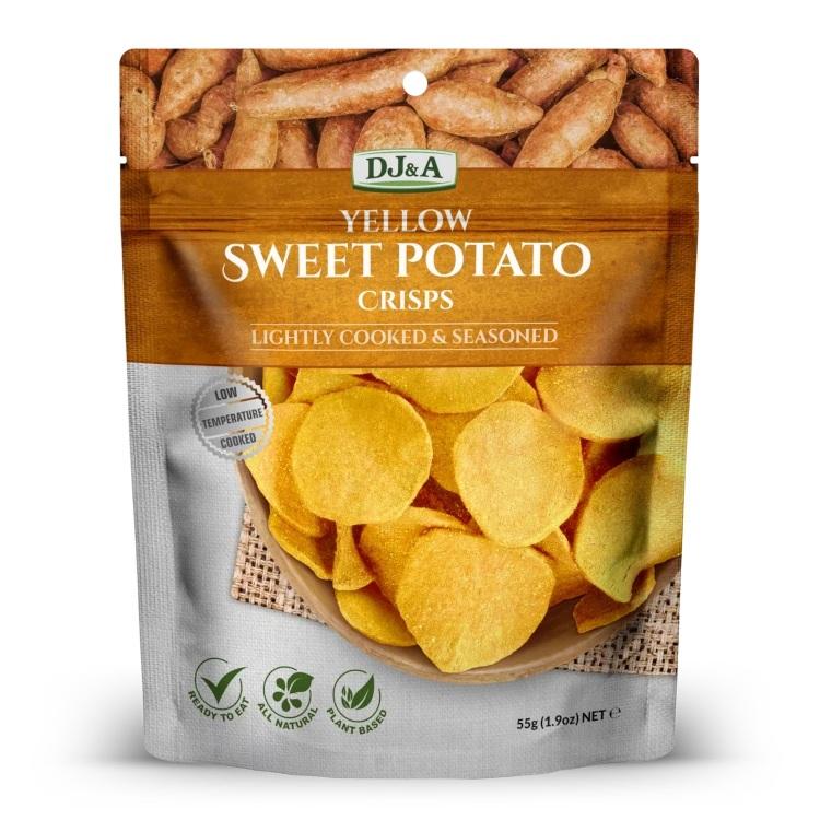 DJ&A Yellow Sweet Potato Crisps