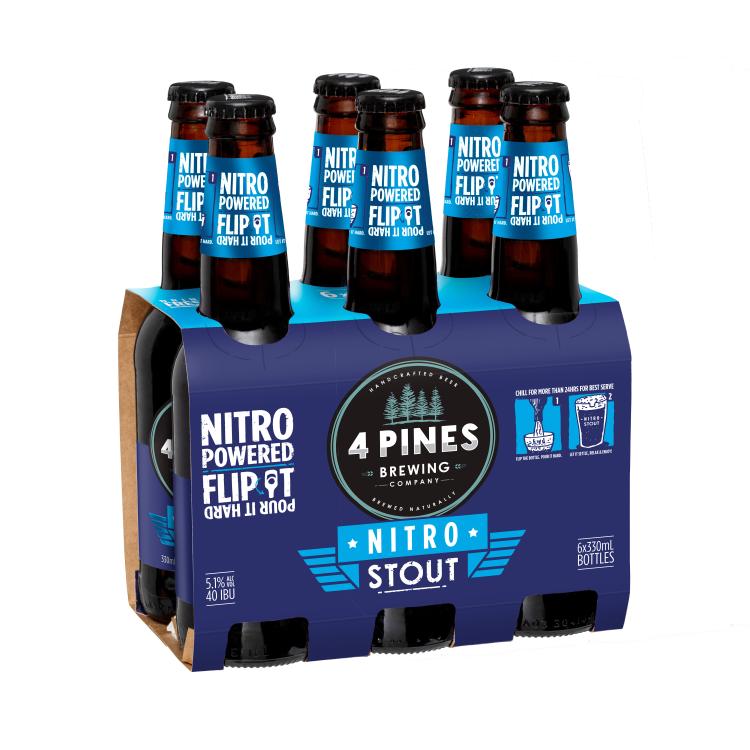 4 Pines Nitro Stout Bottle 5.1 % vol.