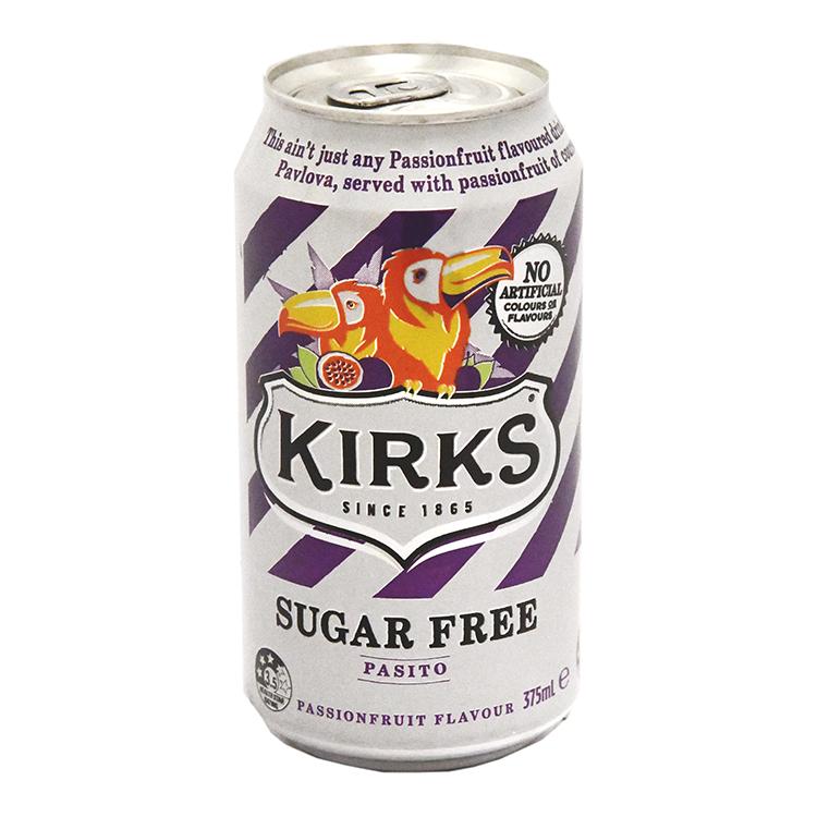 Kirks Pasito Sugar Free - Australian Import