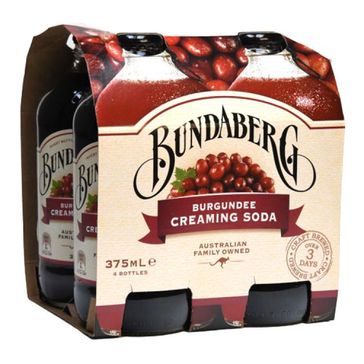Bundaberg Burgundee Creaming Soda -  Australian Import