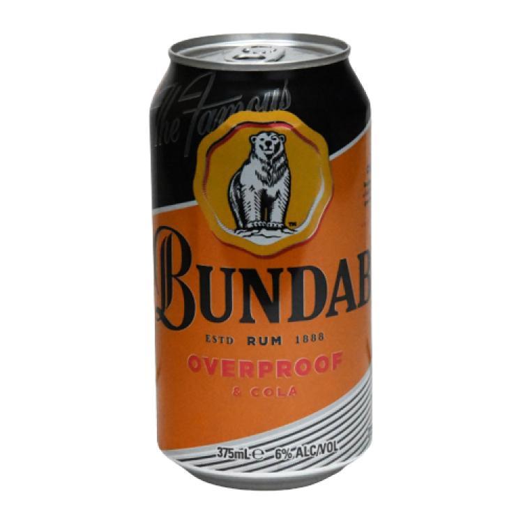 Bundaberg Overproof Rum & Cola Can 6.0 % vol.