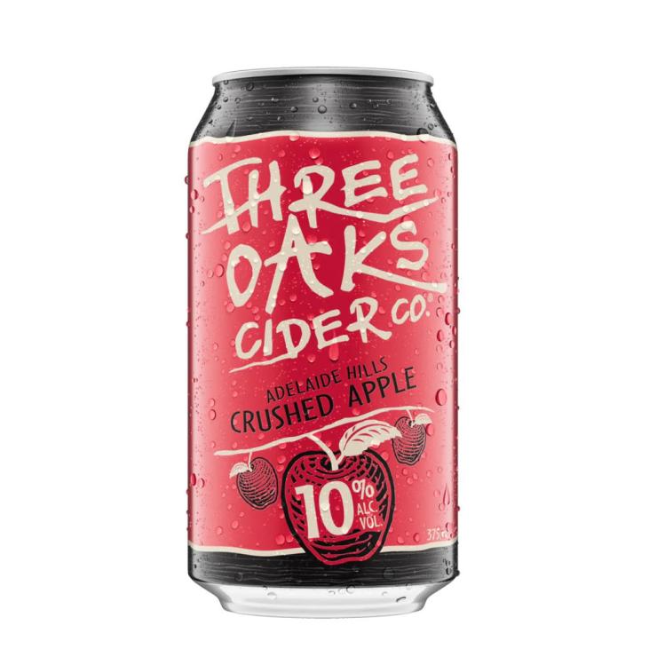 Three Oaks Cider Co. Crushed Apple Can 10.0 % vol.