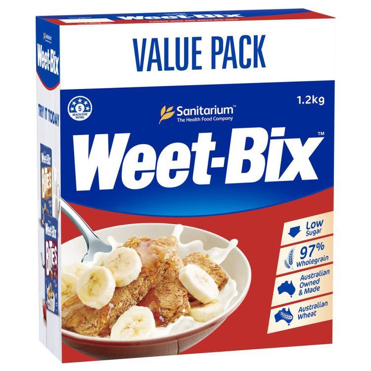 Weet-Bix Value Pack Frühstückscerialien [MHD: 12.12.2024]