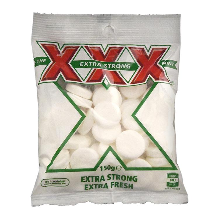 Allen's XXX Mints Extra Strong Minz Pastillen