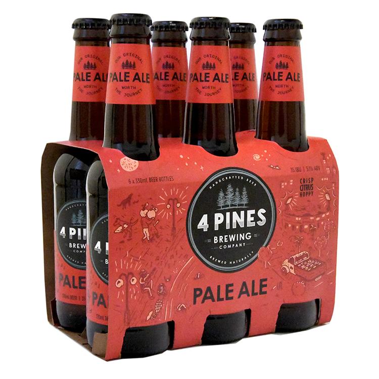 4 Pines Pale Ale Bottle 5.1 % vol.