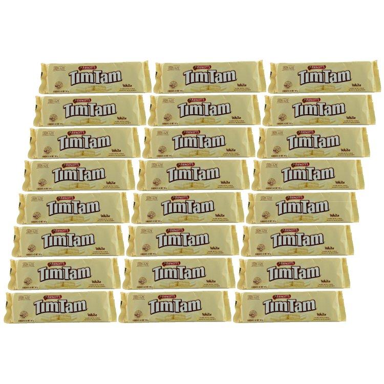 Tim Tam White Biscuits Weiße Schokolade Karton