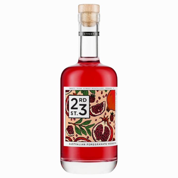 23rd Street Australian Pomegranate Vodka 40 % vol.