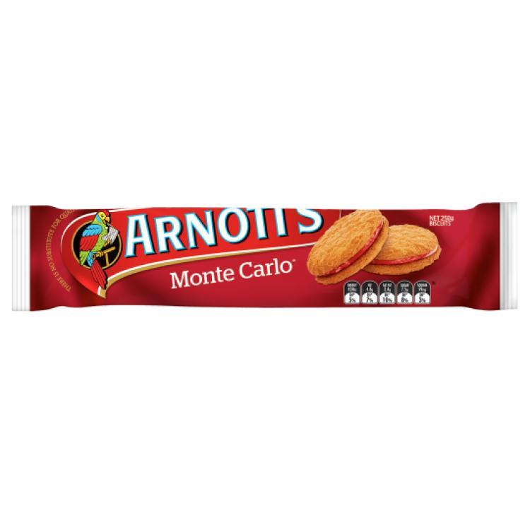 Arnotts Monte Carlo Cream Biscuits [MHD: 04.10.2023]