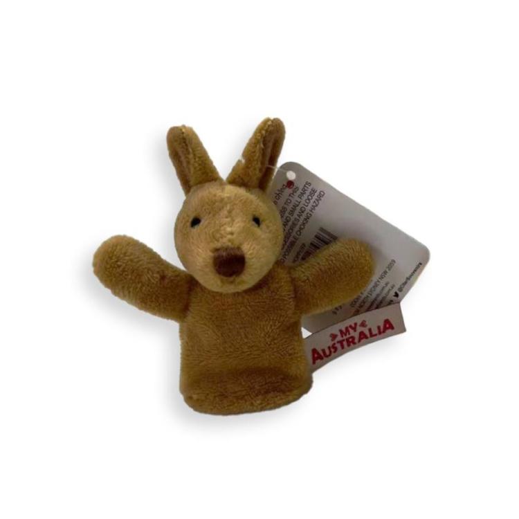 Fingerpuppe Australien 'Känguru', 7 cm