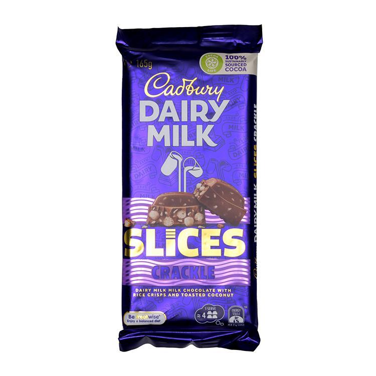 Cadbury Slices Crackle Schokolade - Import [MHD: 04.08.2025]