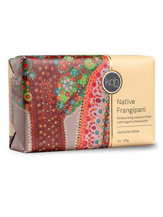 Koh Living Aboriginal Native Frangipani Soap