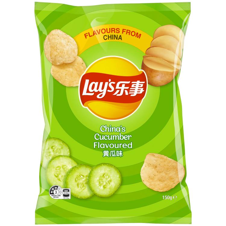 Lay's China's Cucumber Flavoured Chips