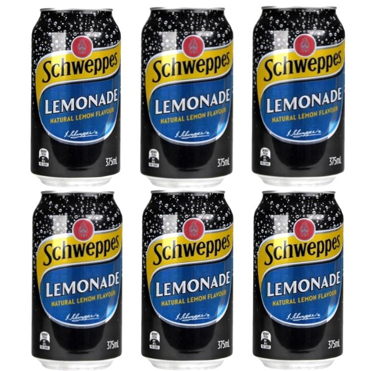 Schweppes Lemonade 6er Pack - Australian Import