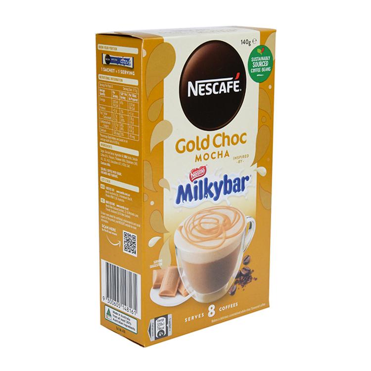 Nescafe Gold Choc Mocha Milkybar Coffee Sachets