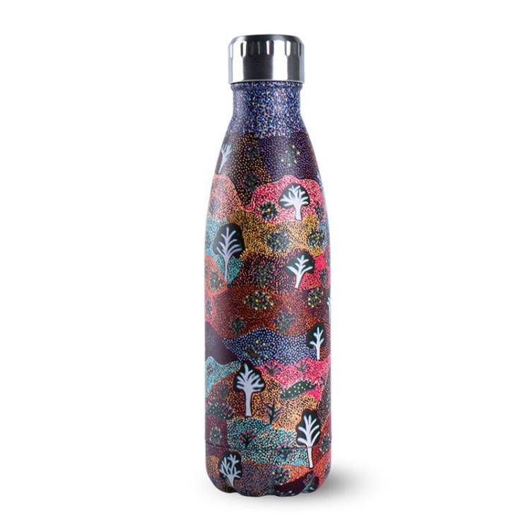 Koh Living Aboriginal Stainless Steel Water Bottle 'Bush Medicine'
