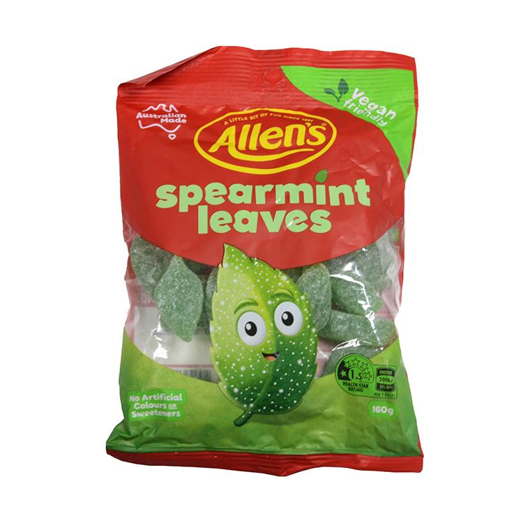 Allen's Spearmint Leaves Bonbons