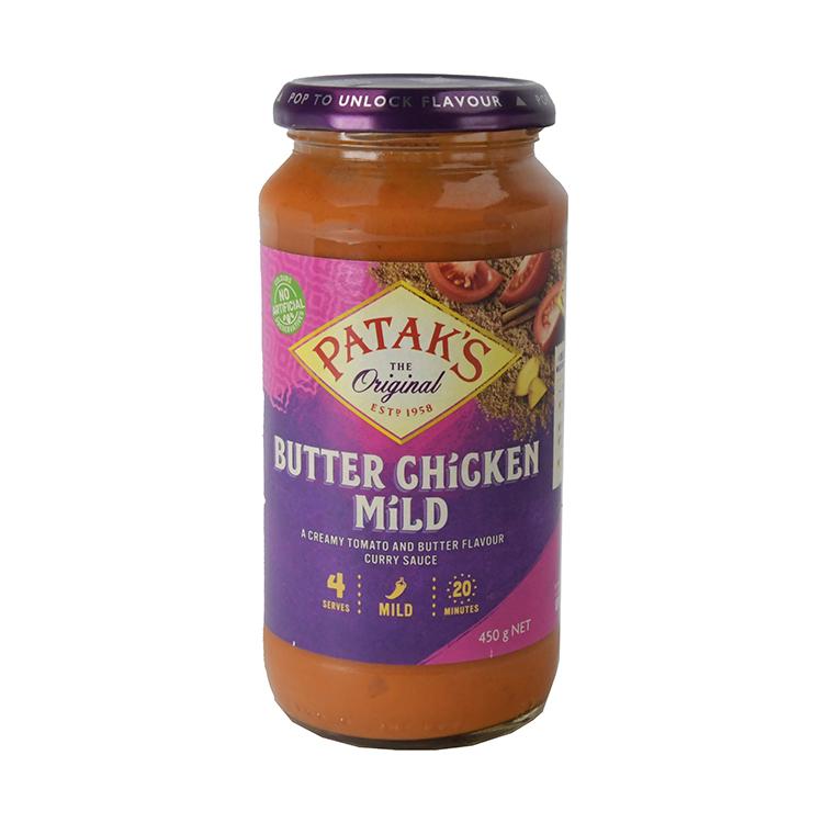 Patak's Butter Chicken Mild Simmer Sauce