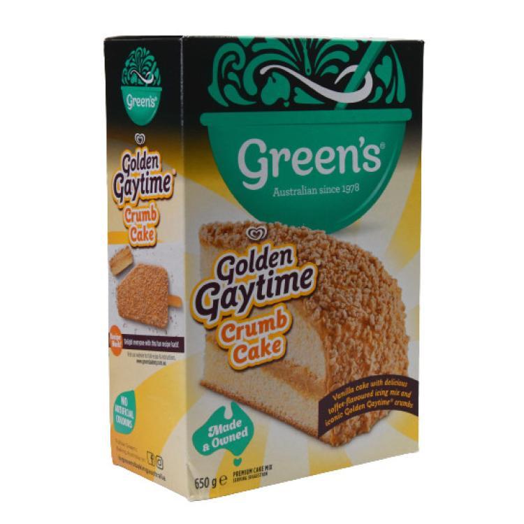 Green's Golden Gaytime Crumb Cake Mix