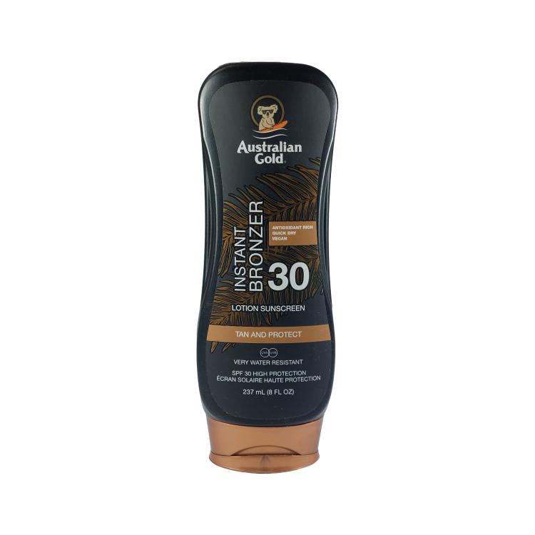 Australian Gold Instant Bronzer Lotion Sunscreen SPF30