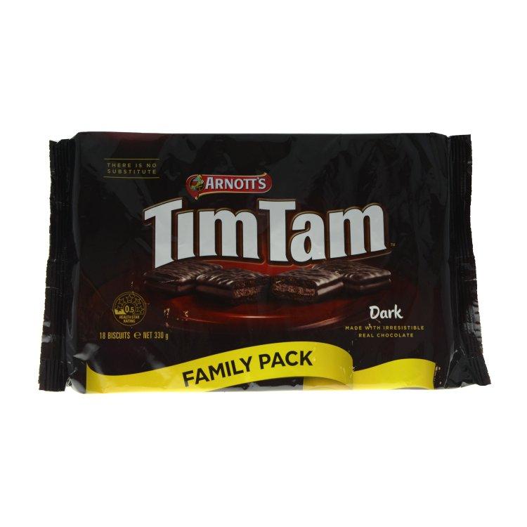 Tim Tam Classic Dark Biscuits Family Pack