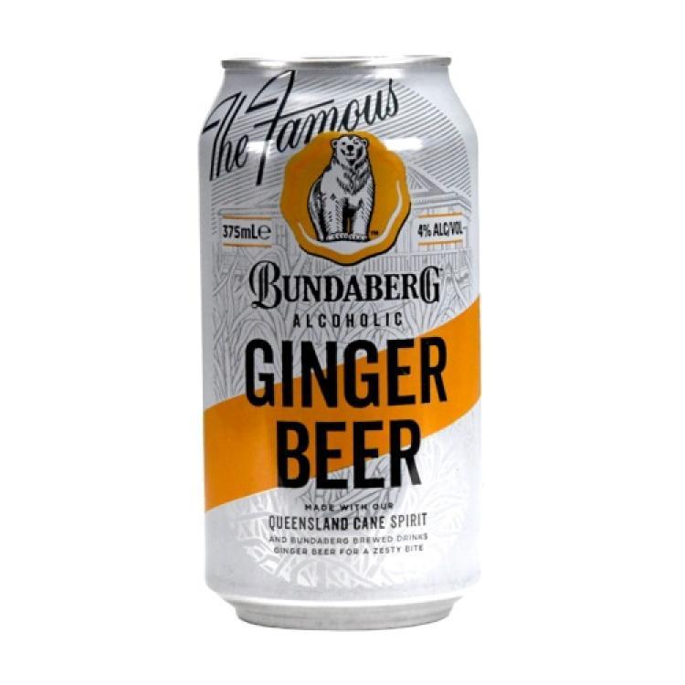 Bundaberg Alcoholic Ginger Beer Can 4.0% vol.