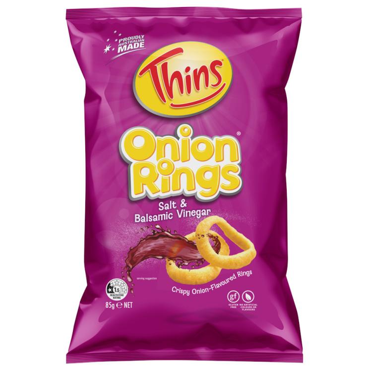 Thins Onion Rings Salt & Balsamic Vinegar