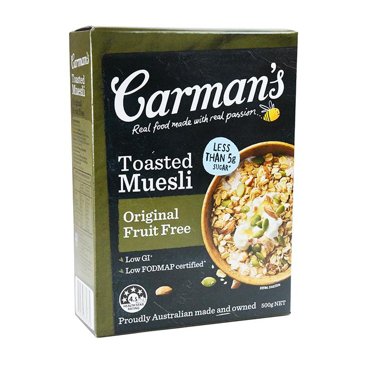 Carman's Toasted Fruit Free Muesli
