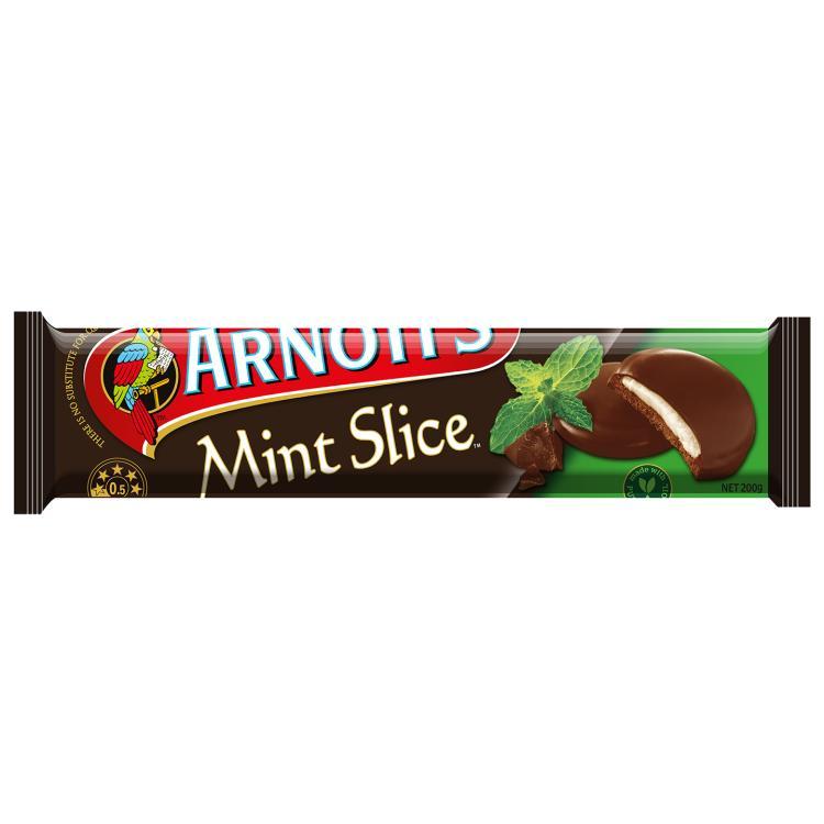 Arnott's Mint Slice Chocolate Biscuits