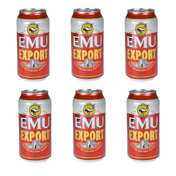 Emu Export Lager Can 4.2 % vol. Sixpack