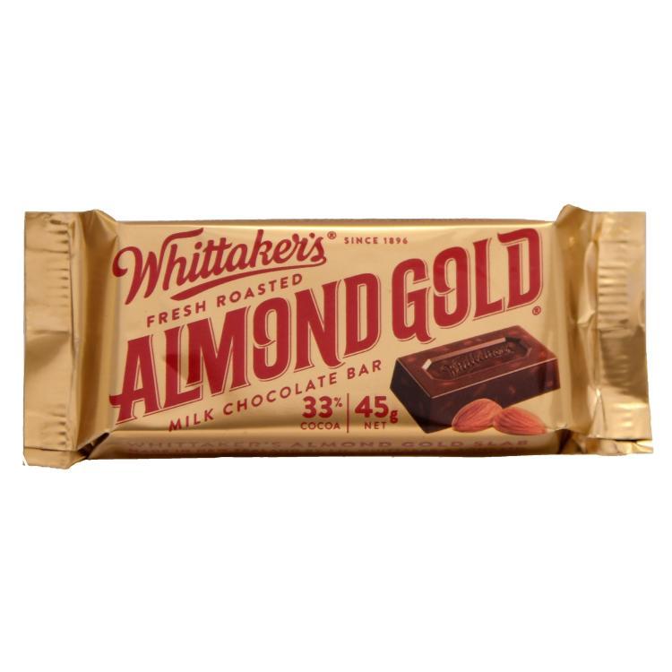 Whittaker's Almond Gold Milk Chocolate [MHD: 30.08.2023]