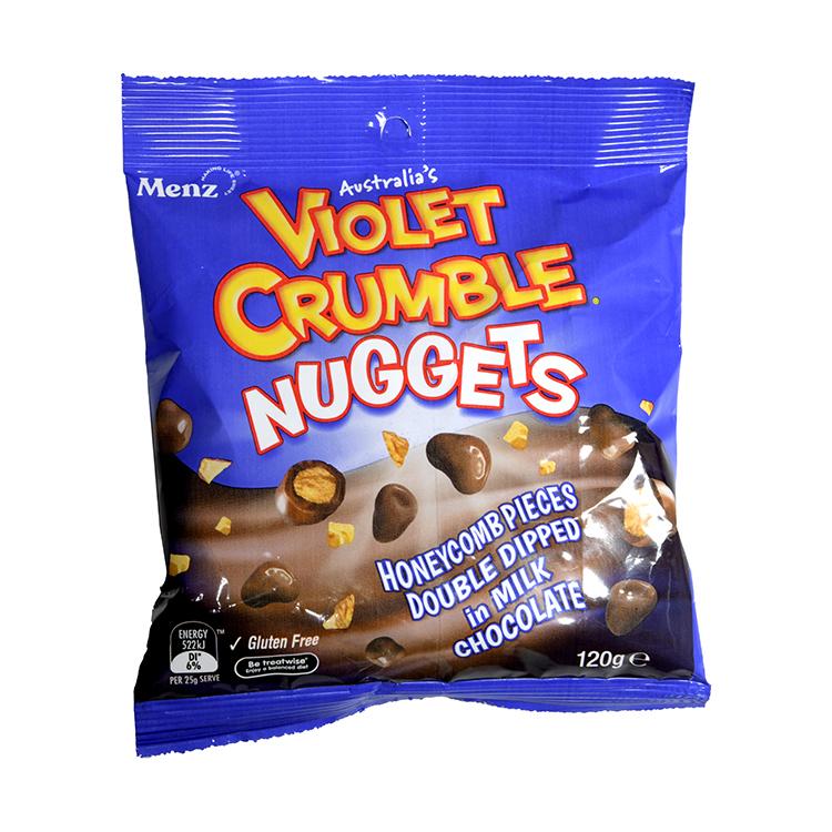 Menz Australia's Violet Crumble Nuggets - Import