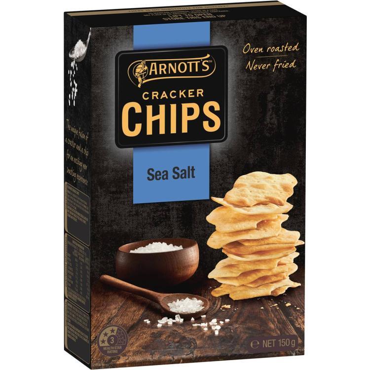 Arnott's Cracker Chips Sea Salt [MHD: 31.03.2025]