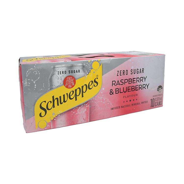 Schweppes Raspberry & Blueberry Karton - Australian Import