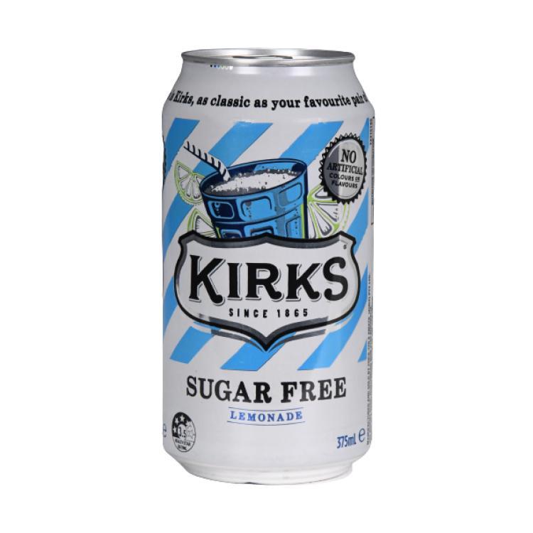 Kirks Lemonade Sugar Free Karton