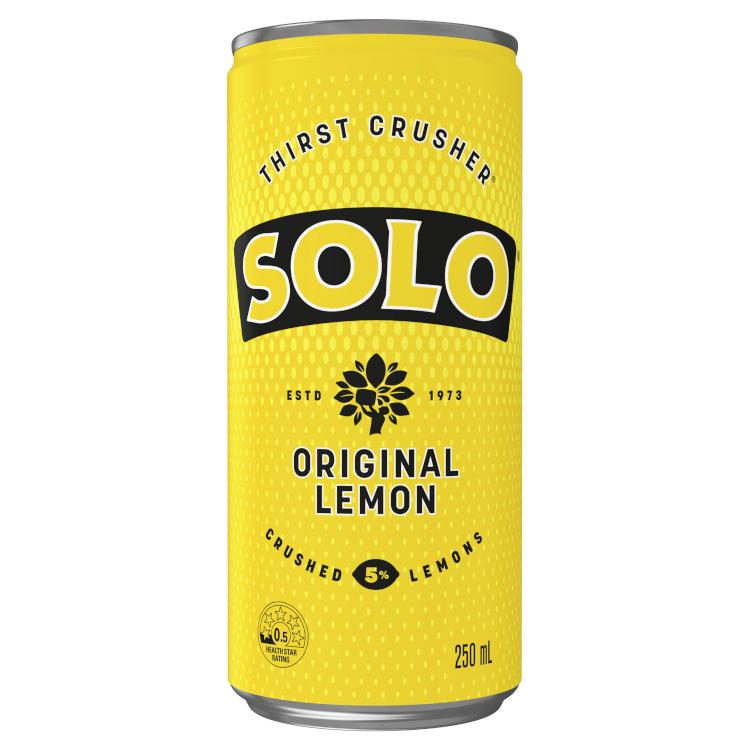SOLO Original Lemon Mini Can - Australian Import