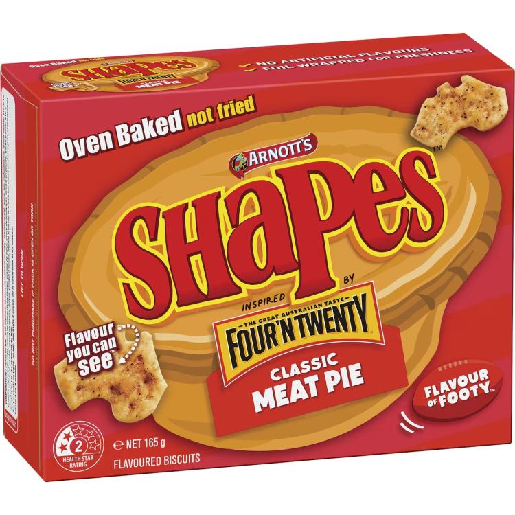 Arnott's Shapes Classic Meat Pie