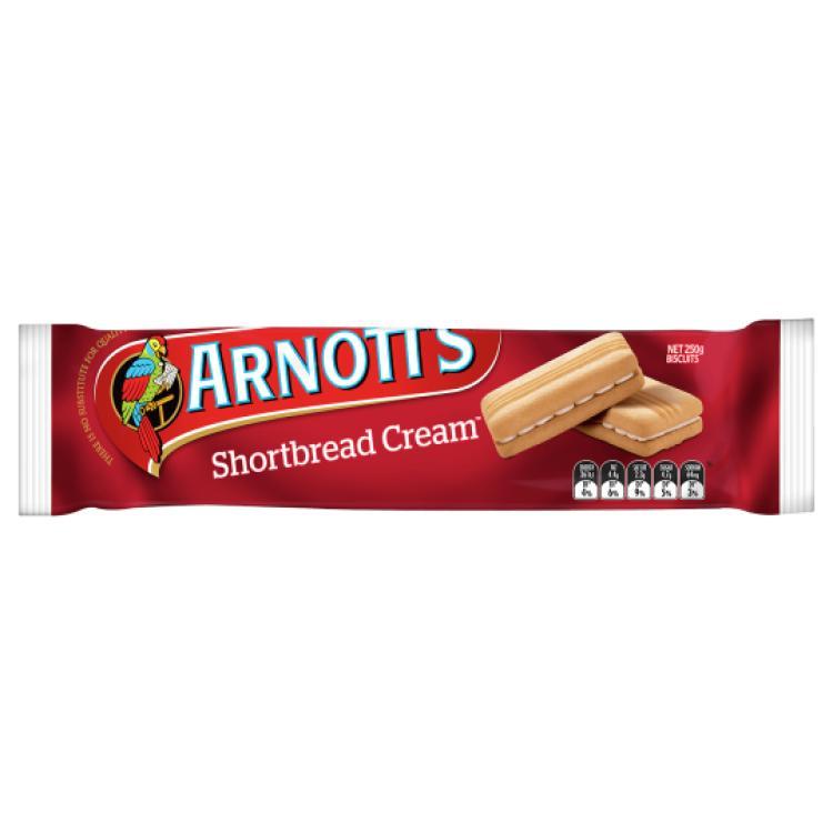 Arnott's Shortbread Cream Biscuits