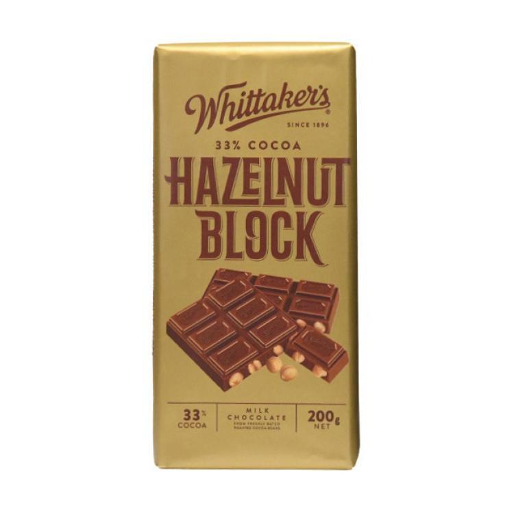Whittaker's 33 % Cocoa Hazelnut Schokolade [MHD: 23.07.2025]