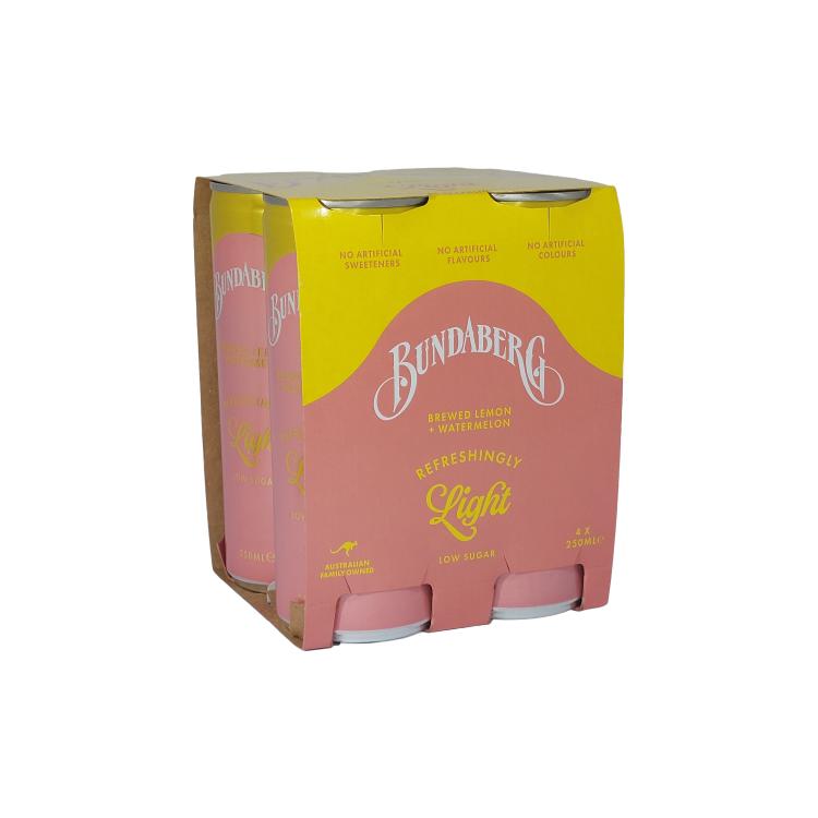 Bundaberg Lemon & Watermelon Can - Australian Import
